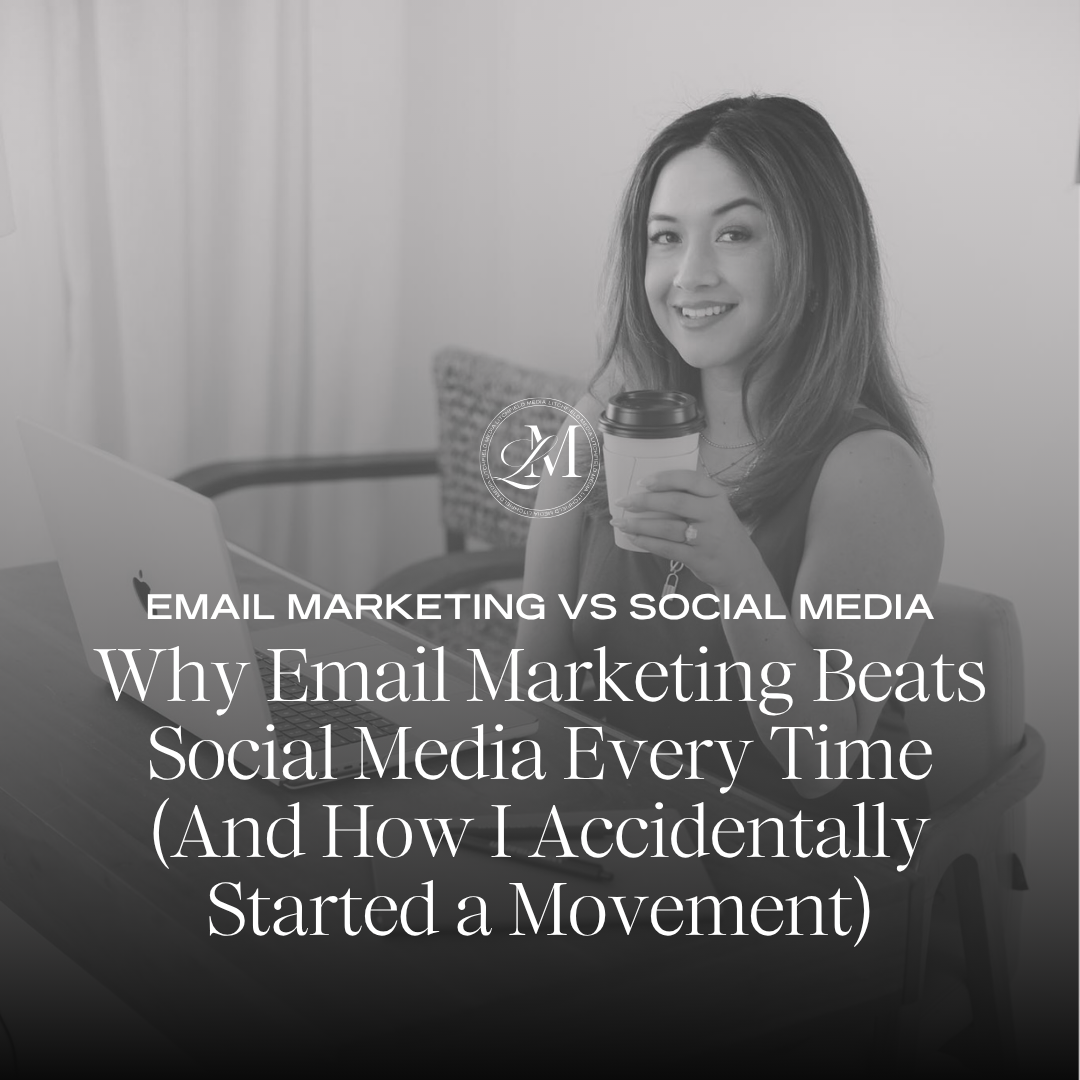 A Meta Ads specialist discusses email marketing vs. social media, and how she started a movement using an email list as her primary marketing platform