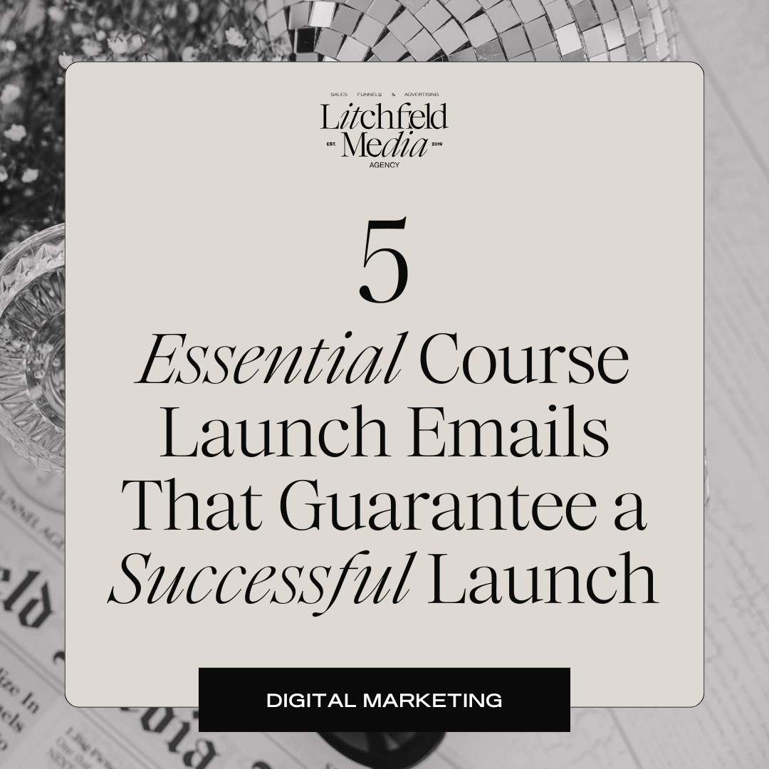 Meta Ads specialist discusses the essential course launch emails you need to guarantee a successful launch