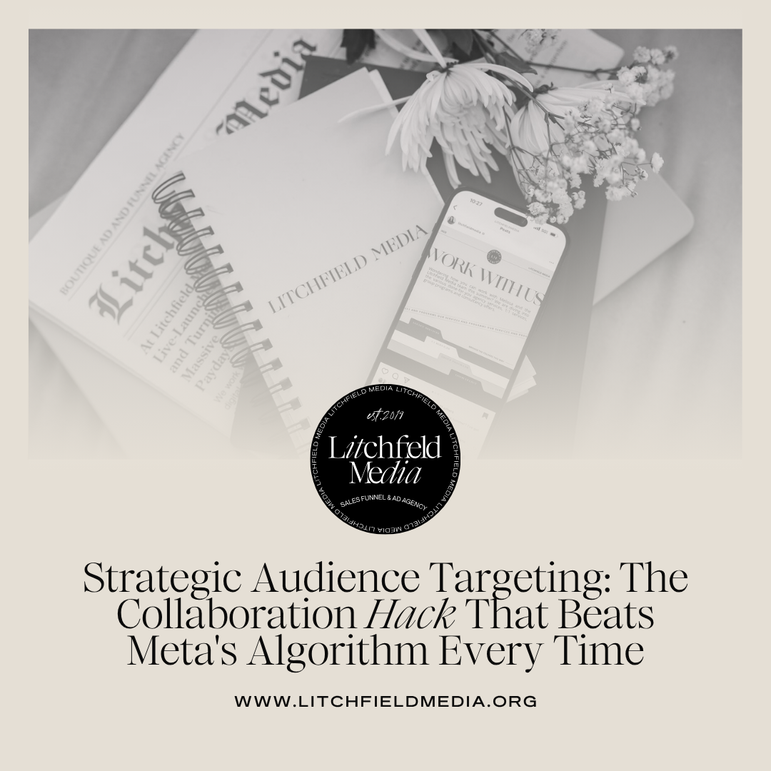 Frustrated with a strategic audience targeting problem? Melissa of Litchfield Media, a meta ads specialist can help you learn how to grow your business with paid ads